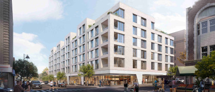 A rendering of the 92-unit building at 31-90 29th Street, also known as the Amara.